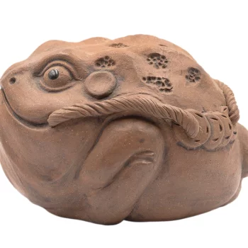 Lucky Golden Toad Teapet