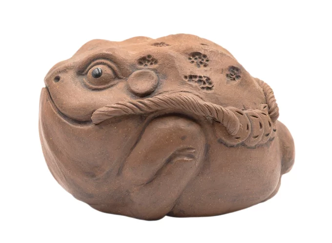 Lucky Golden Toad Teapet